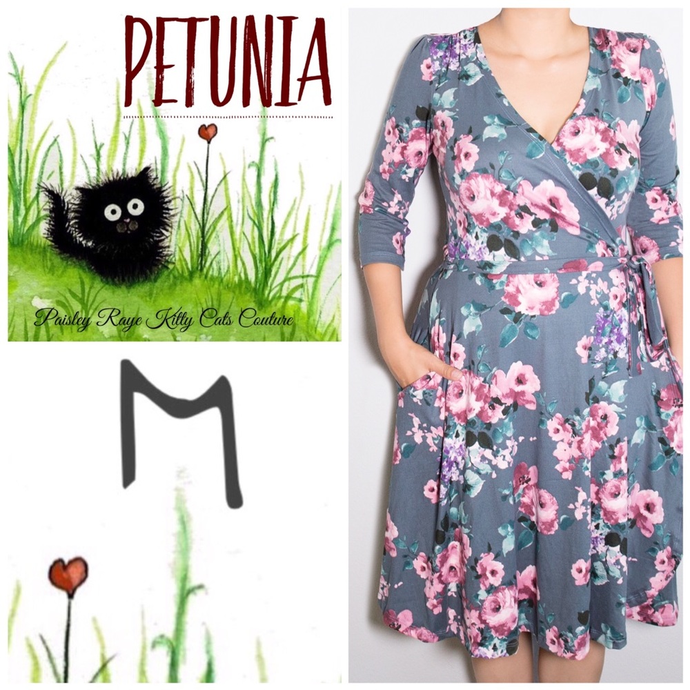 Classic Wrap Dress with Pockets! By Paisley Raye
